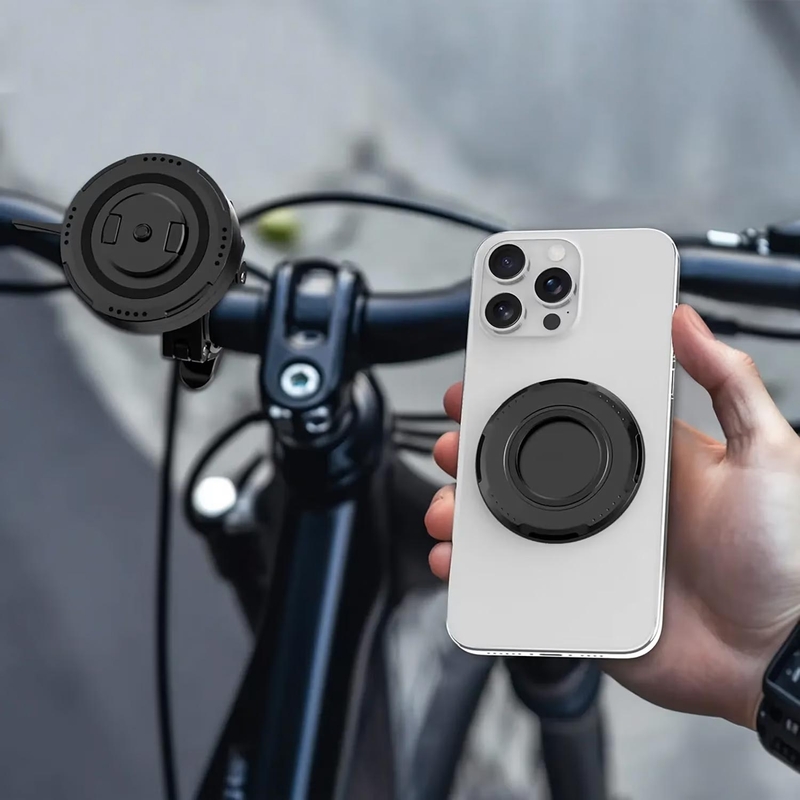 Universalus adapteris magnetiniam laikikliui GRxplore KC02S, juodas