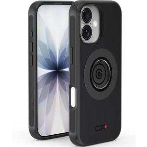 Greito atlaisvinimo telefono dėklas, skirtas Apple iPhone 16 GRxplore, juodas