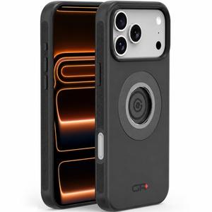 Greito atlaisvinimo telefono dėklas, skirtas Apple iPhone 17 Pro Max, GRxplore, juodas