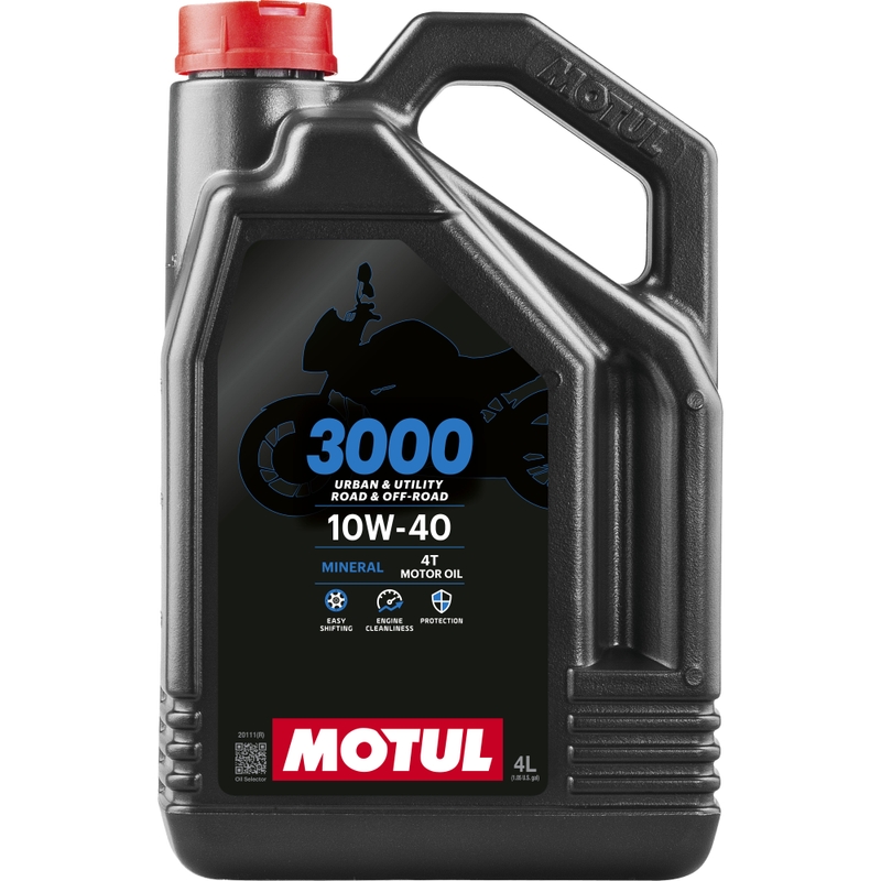 "Motul 3000 4T 10W40" 4 l