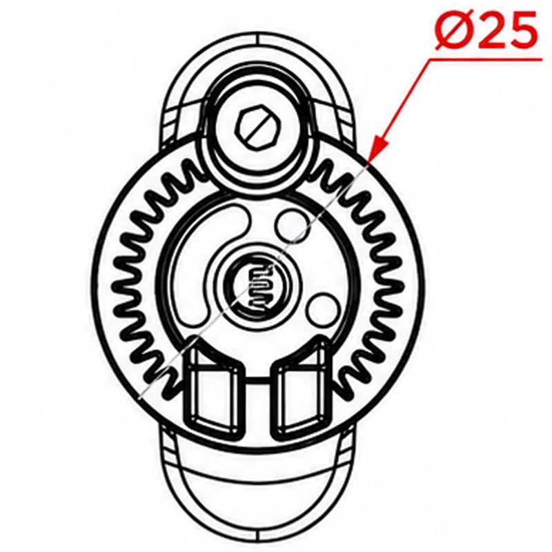 „Quad Lock® 360 V2“ mažas telefono laikiklis, juodas