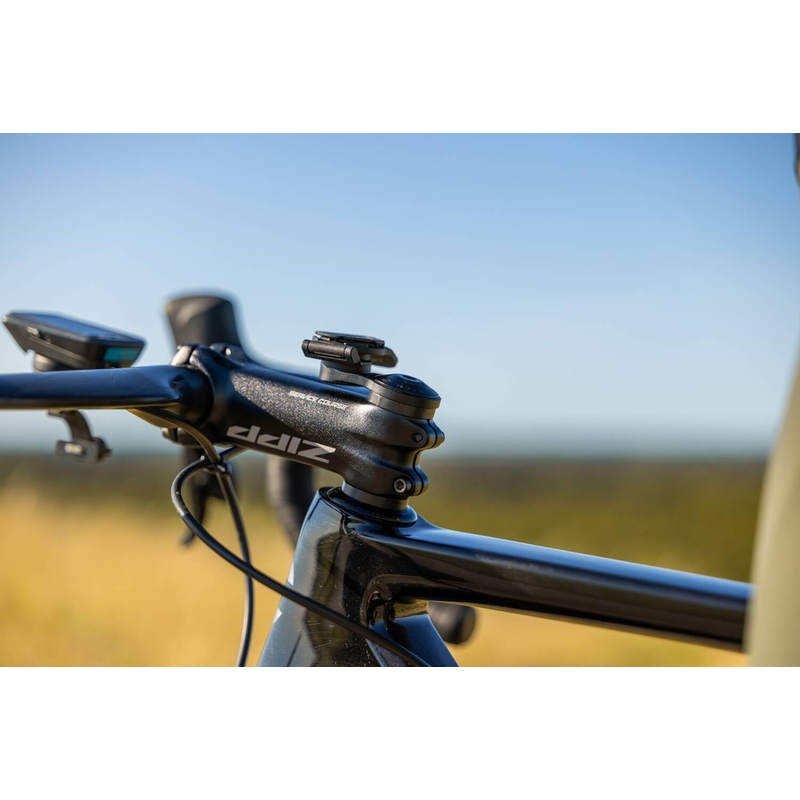 Quad Lock® vairo kolonėlės dangtelio laikiklis, juodas