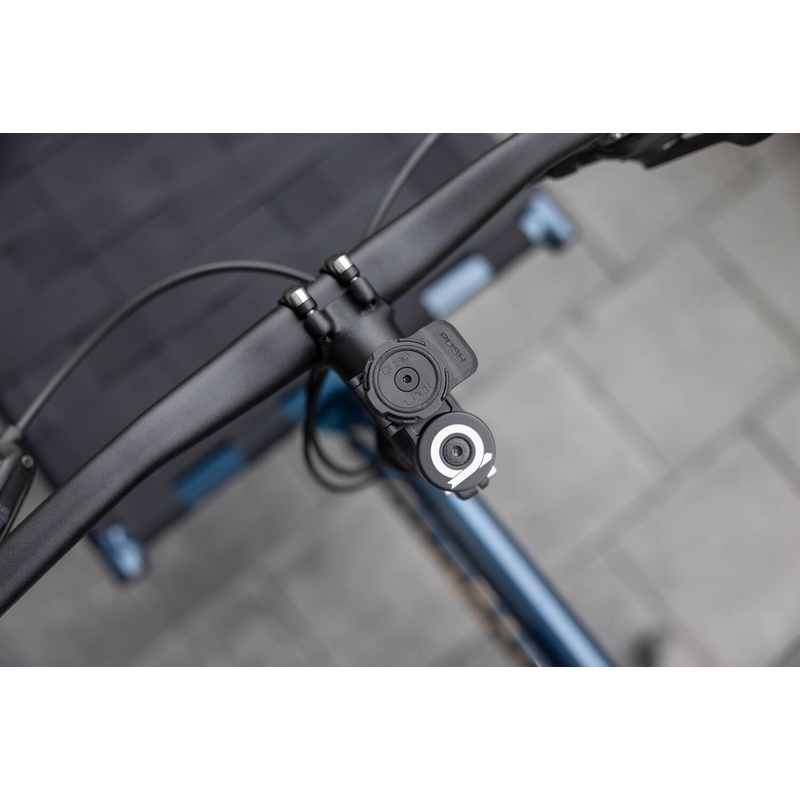 Quad Lock® vairo kolonėlės dangtelio laikiklis, juodas