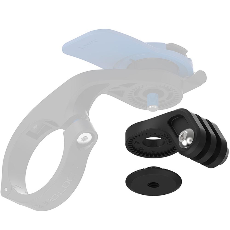Quad Lock® veiksmo kameros / šviesos adapteris, juodas