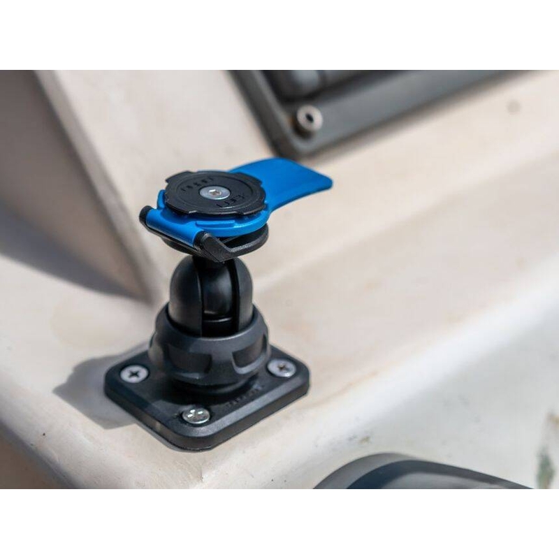 Quad Lock® 360 plokščias pagrindas, juodas