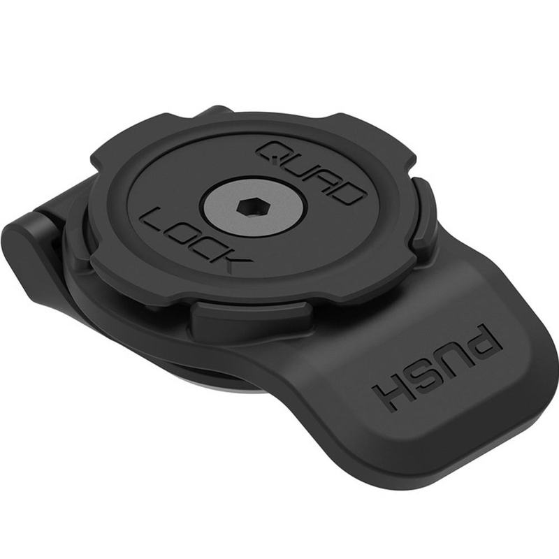 „Quad Lock® 360“ trumpos svirties mobiliojo telefono laikiklis su juoda galvute