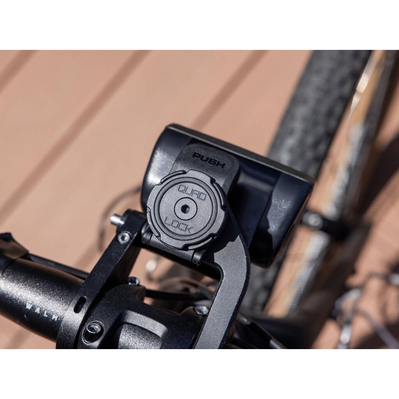 „Quad Lock® 360“ trumpos svirties mobiliojo telefono laikiklis su juoda galvute