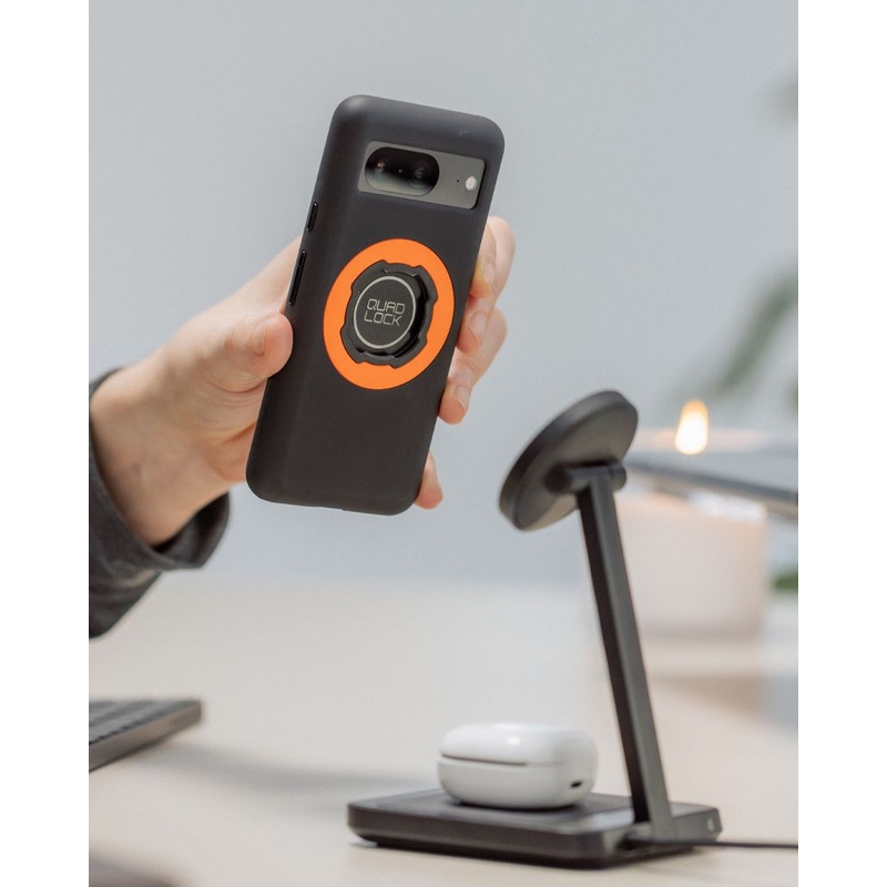 „Quad Lock® MAG“ dėklas – „Google Pixel 10/10 PRO“, juodas