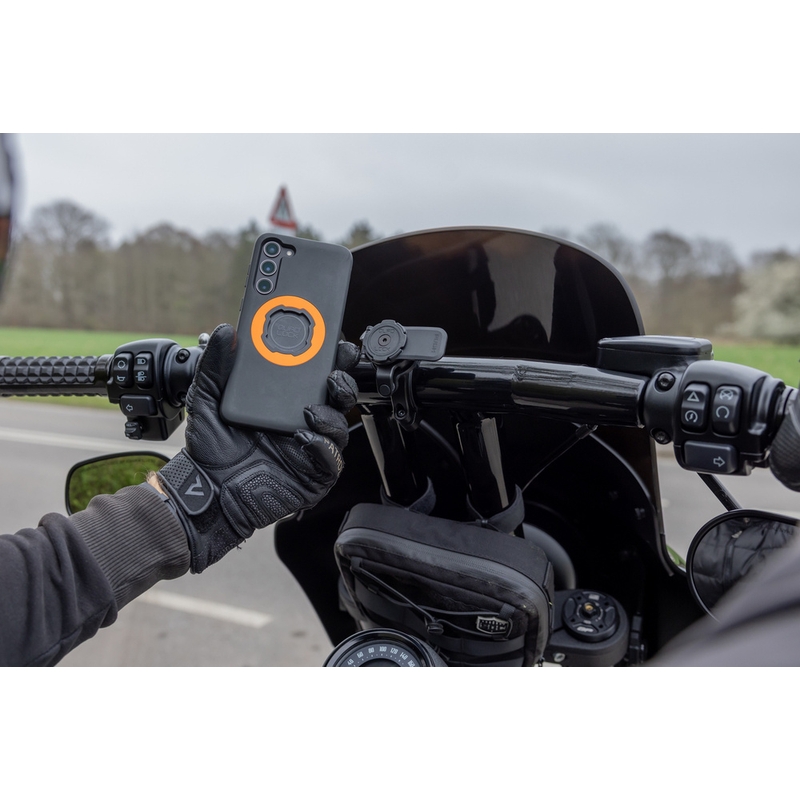 „Quad Lock® PRO“ didelis telefono laikiklis ant vairo, juodas