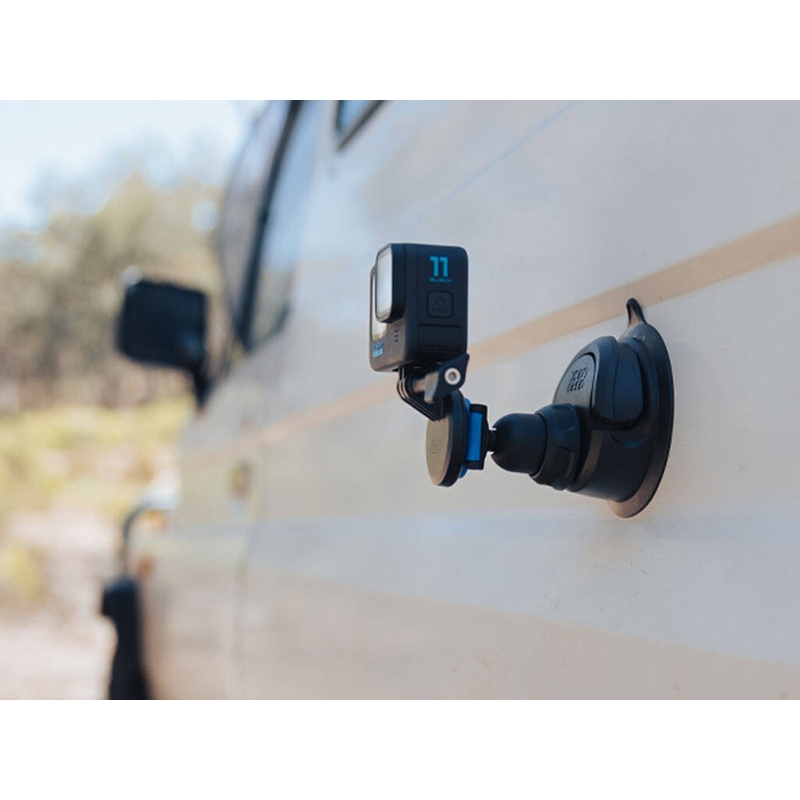 „Quad Lock®“ sportinės kameros adapteris – standartinis „Go Pro“ juodas