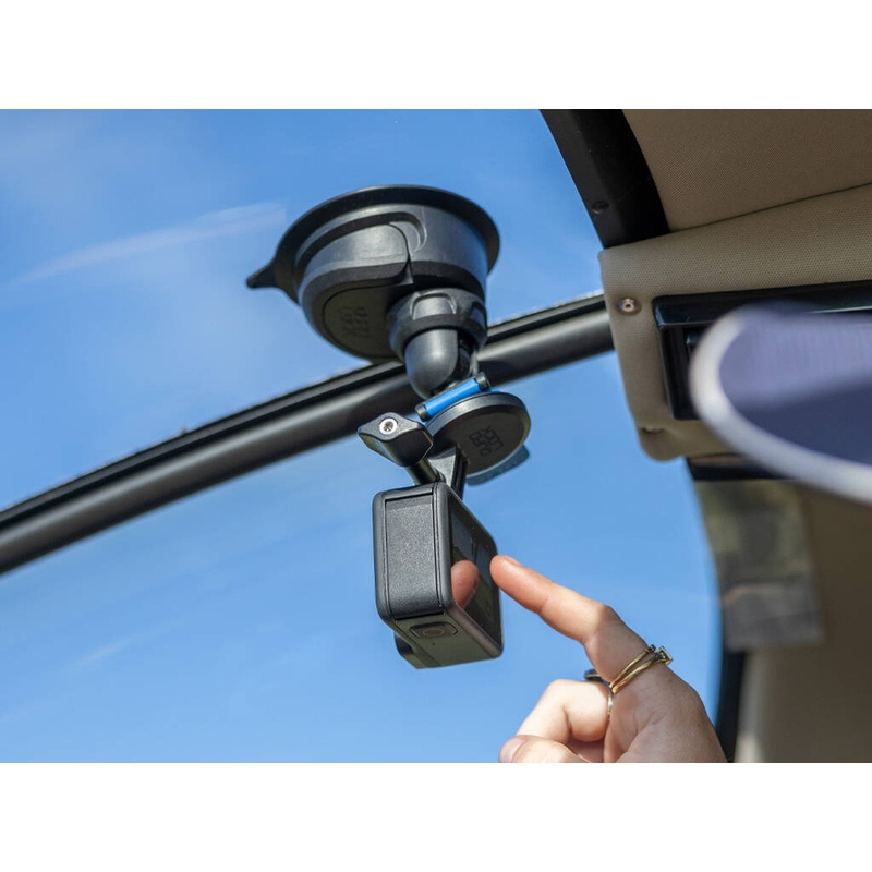 „Quad Lock®“ sportinės kameros adapteris – standartinis „Go Pro“ juodas
