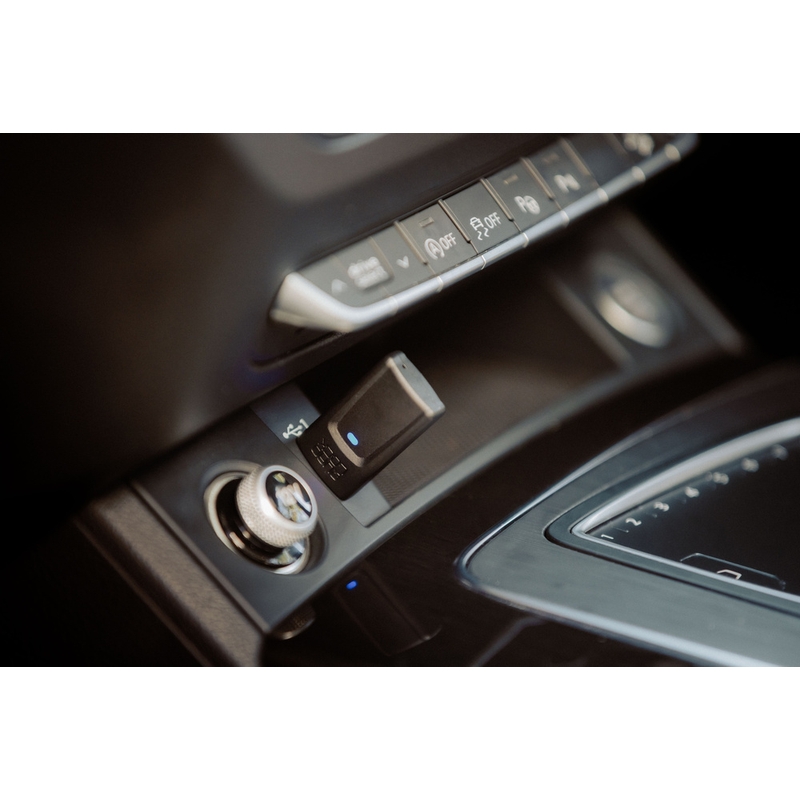 „Quad Lock® CarPlay“ / „Android Auto“ belaidis adapteris, juodas