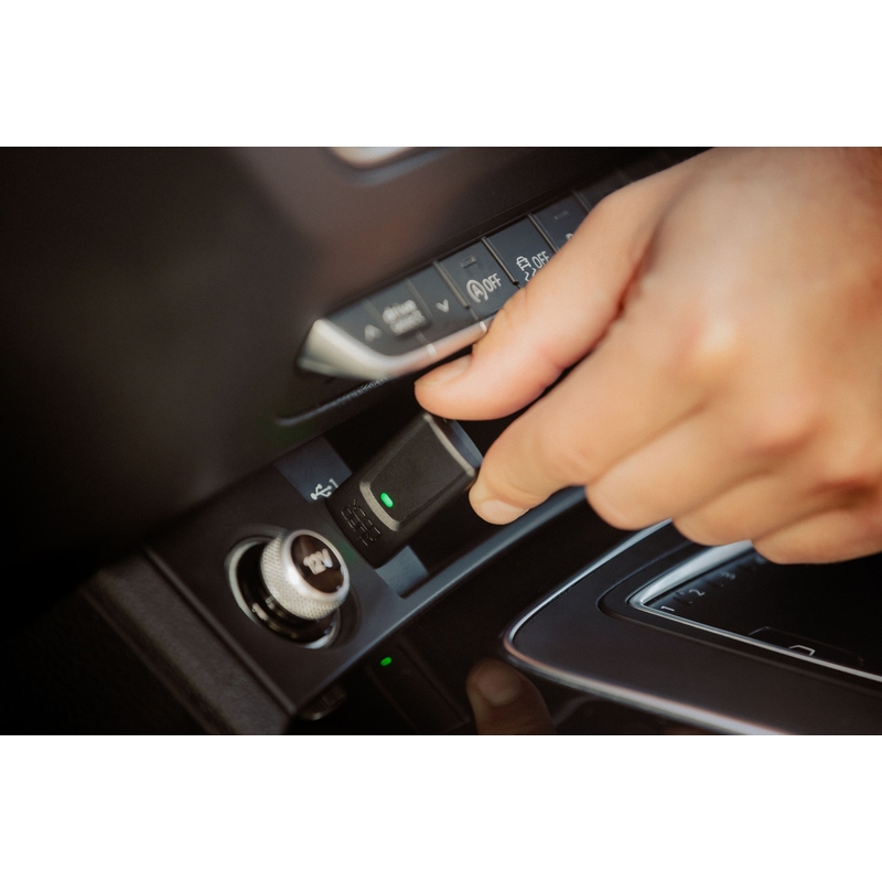 „Quad Lock® CarPlay“ / „Android Auto“ belaidis adapteris, juodas