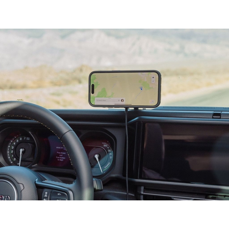 „Quad Lock®“ automobilio adapteriai su rutuliniu viršumi, juodi