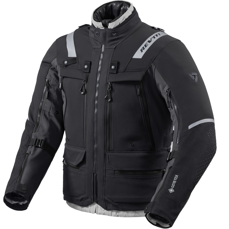 Revit Defender 4 GTX motociklo striukė, juoda