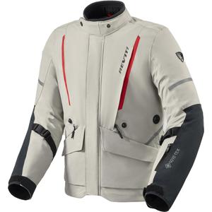 Revit Vertical 2 GTX motociklo striukė pilkai raudona