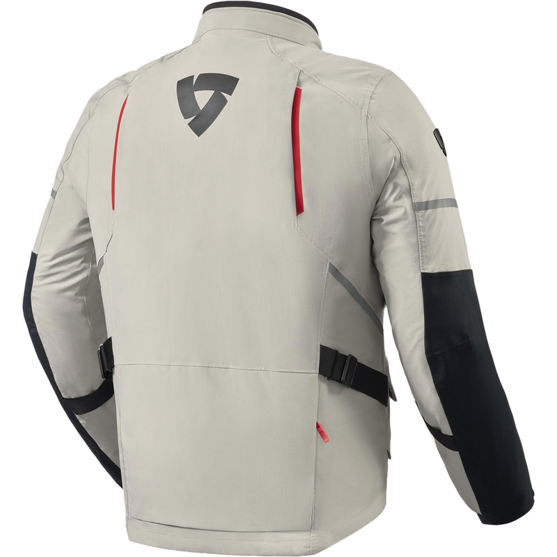 Revit Vertical 2 GTX motociklo striukė pilkai raudona