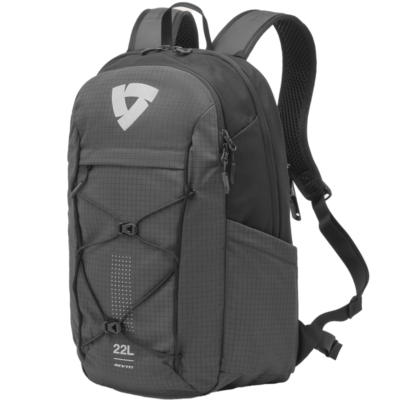 Revit Saroa motociklo kuprinė pilkai juoda 22 l