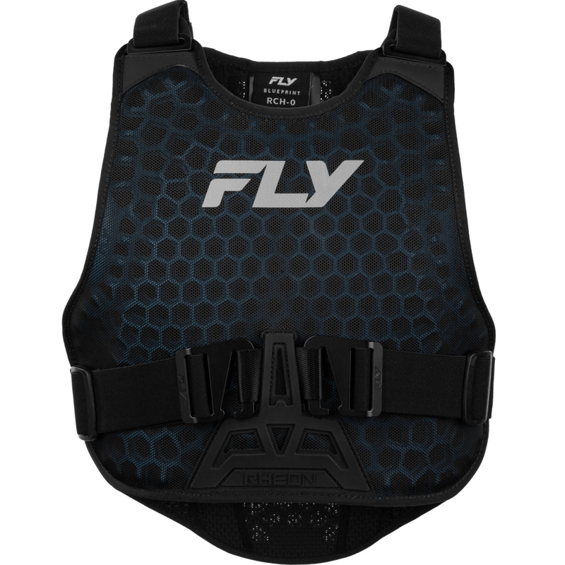 Vaikiška krūtinės ir nugaros apsauga FLY Racing Blueprint RCH-0 juoda
