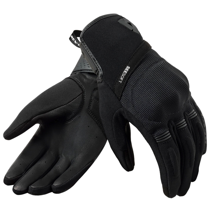 Moteriškos Revit Mosca 2 Black motociklininko pirštinės