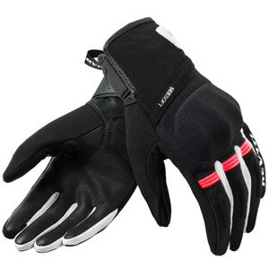 Moteriškos Revit Mosca 2 Black and Pink motociklininko pirštinės