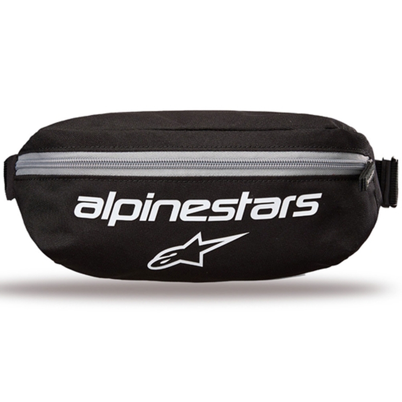 Alpinestars Only Linear 2L juosmens krepšys juodas-baltas