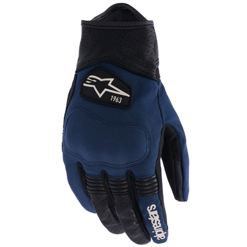 Alpinestars Tracker motociklo pirštinės tamsiai mėlynos-juodos