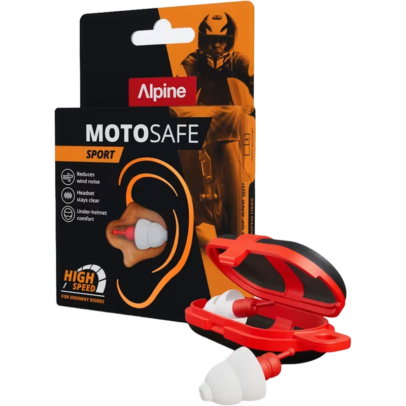 ALPINE MotoSafe ausų kamštukai – sportui
