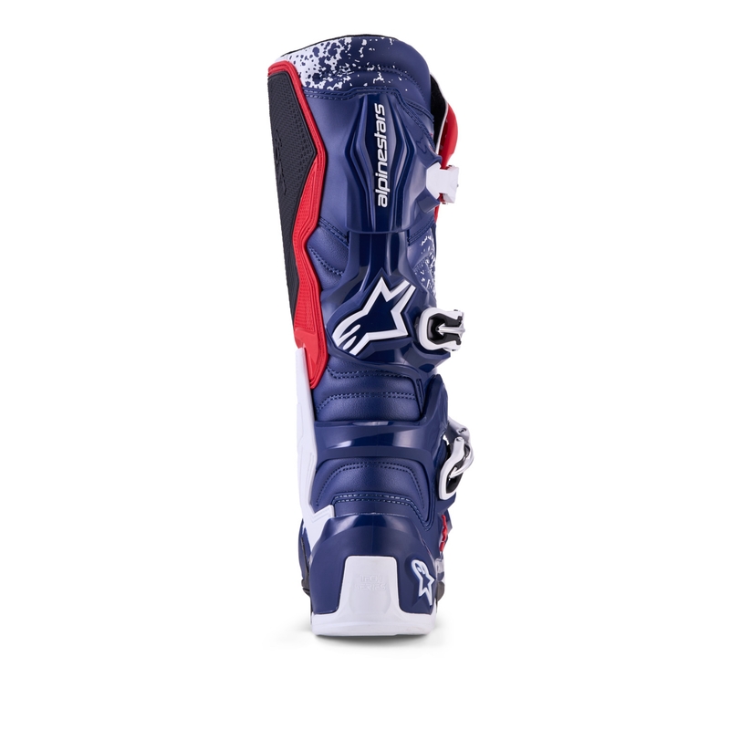 Alpinestars TECH 7 UNITY krosiniai batai raudoni-balti-mėlyni