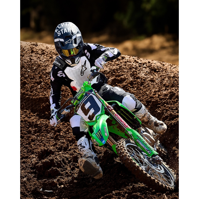 „Alpinestars TECH-AIR®MX“ plazminės sistemos oro pagalvių liemenė, balta-juoda-raudona