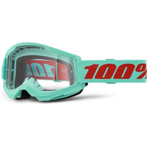 Motokroso akiniai 100% STRATA 2 New Maupiti (skaidrūs plexi)
