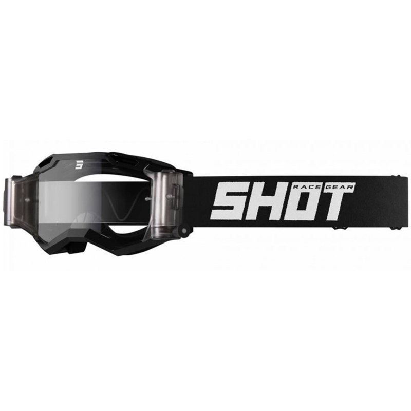 Motokroso akiniai Shot Assault 2.0 Solid Roll-Off black