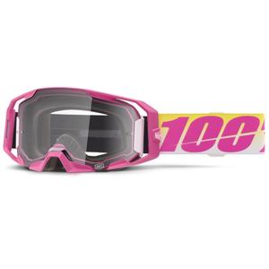Motokroso akiniai 100% ARmatic Sellars su skaidriu stiklu
