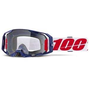 Motokroso akiniai 100% ARmatic Mach Z su skaidriu stiklu