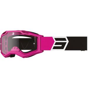 Motokroso akiniai Shot Assault 2.0 Solar black and pink