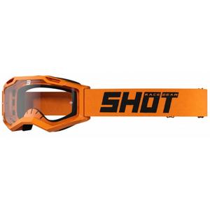 Motokroso akiniai Shot Assault 2.0 Solid orange