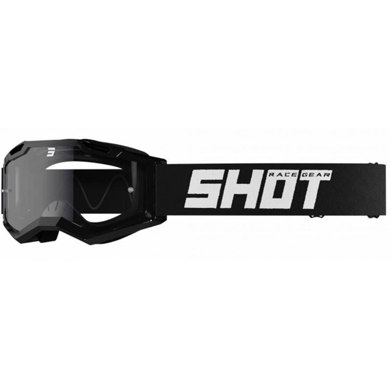 Motokroso akiniai Shot Assault 2.0 Solid Enduro black