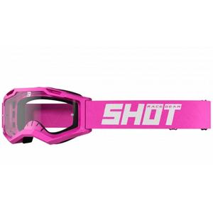 Motokroso akiniai Shot Assault 2.0 Solid fluo pink