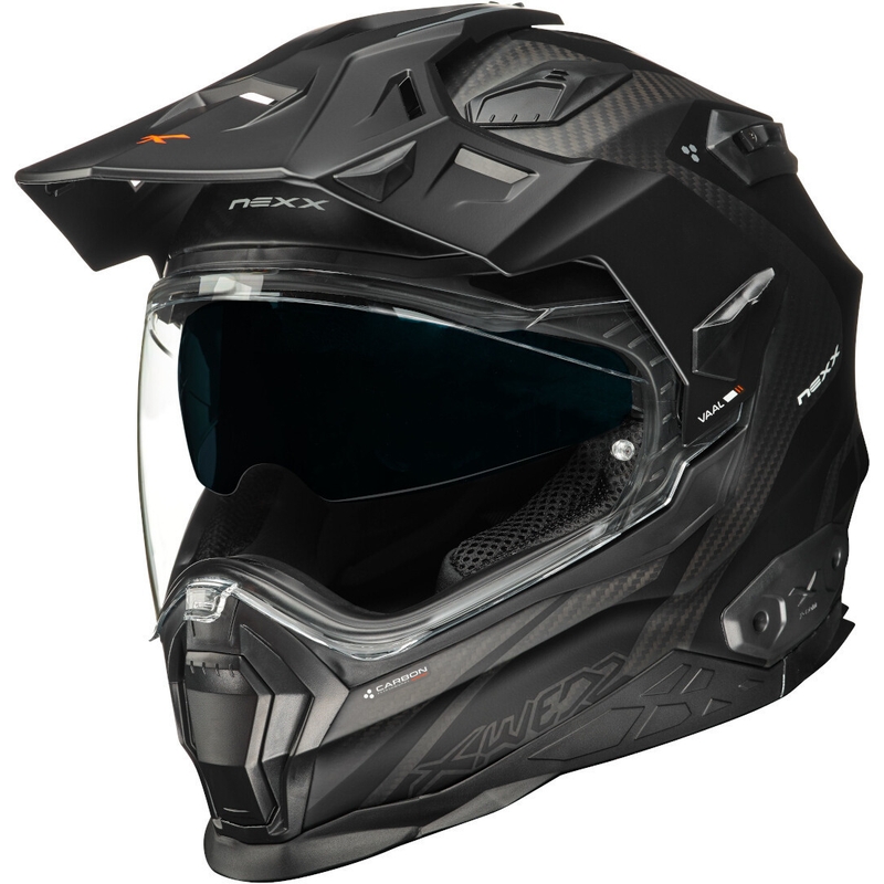 Enduro šalmas NEXX X.Wed 2 Vaal Carbon Black išpardavimas - II. kokybė