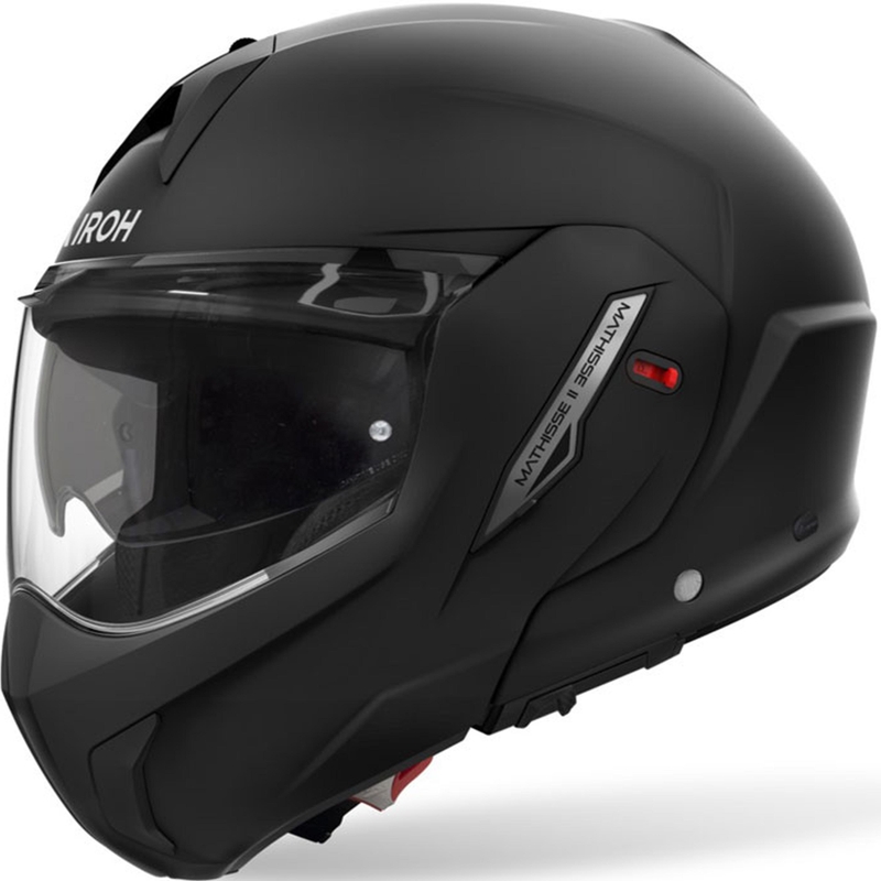Airoh Mathisse 2 Color atlenkiamas motociklo šalmas matinė juoda - II. kokybė