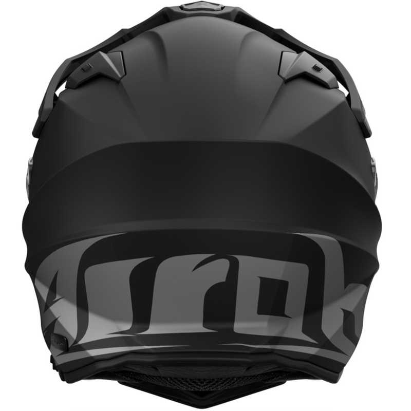 Enduro šalmas Airoh Commander 2 spalva matinė juoda - II kokybės - II. kokybė