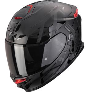 Integruotas motociklininko šalmas Scorpion EXO-GT SP Air Noble matinės juodos spalvos - II. kokybė
