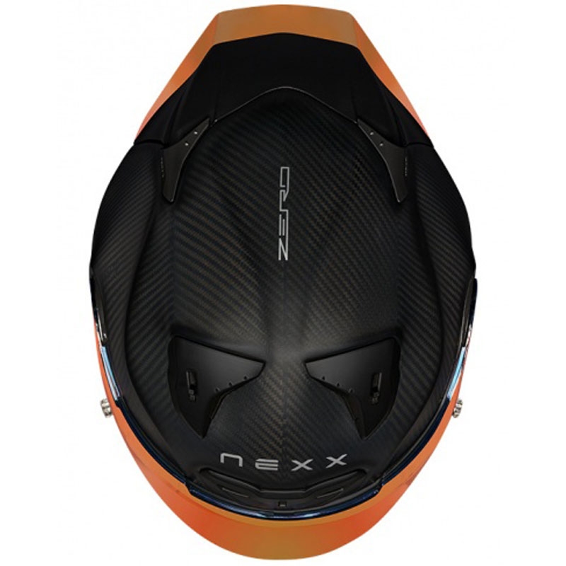 Integruotas motociklininko šalmas Nexx X.R3R Zero PRO 2 Carbon MT matinės raudonos spalvos išpardavimas - II. kokybė