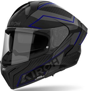 Integruotas motociklininko šalmas "Airoh MATRYX Sentinel" matinės mėlynos spalvos