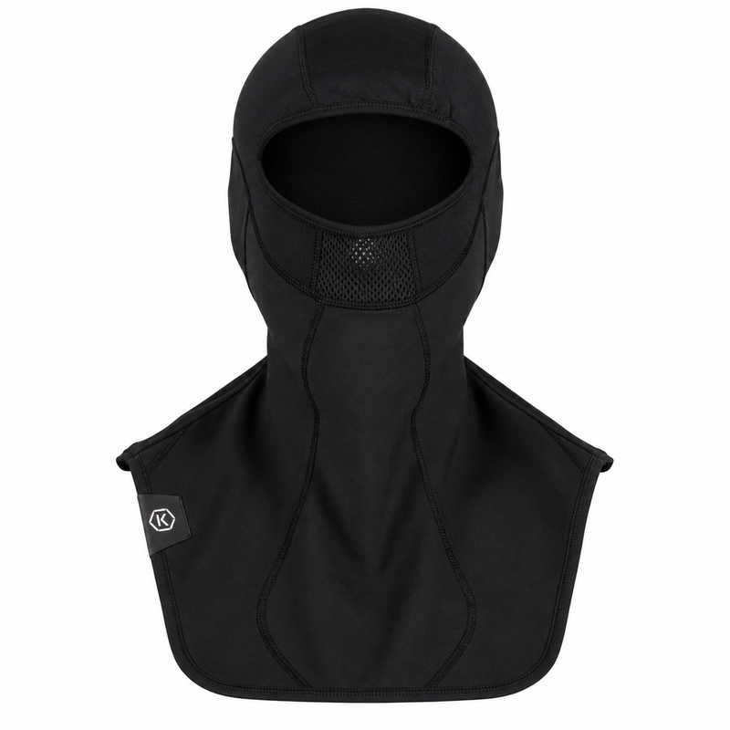 Knox Hot Hood šalmo gobtuvas, juodas