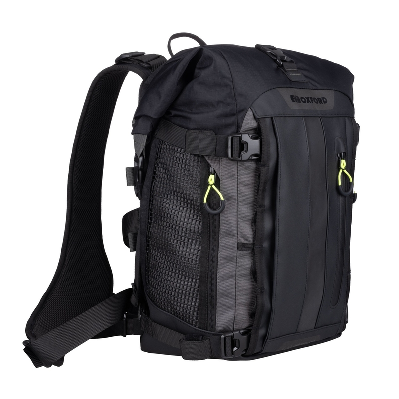 Motociklo krepšys Oxford Atlas B-20 Advanced Backpack 20 l pilkas - II. kokybė