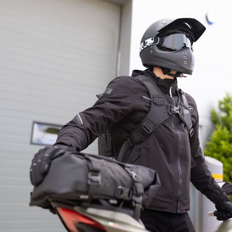 Motociklo krepšys Oxford Atlas B-20 Advanced Backpack 20 l pilkas - II. kokybė