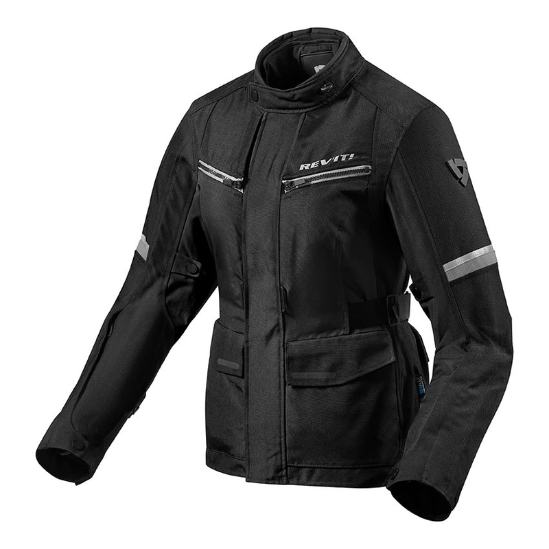 Moteriška Revit Outback 3 Black-Silver motociklininko striukė išpardavimas - II. kokybė