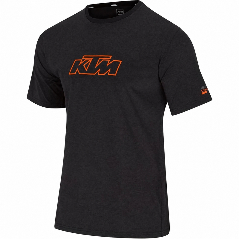 KTM Essential Stealth Edition marškinėliai juodi