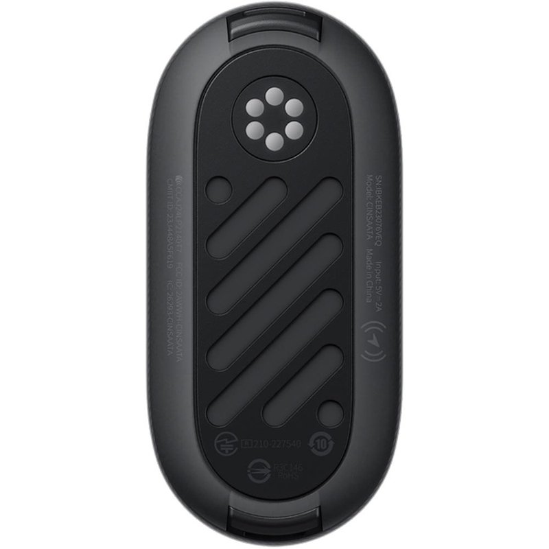 „Insta360 GO 3S“ motociklo veiksmo kamera, nešiojama šalme, juoda